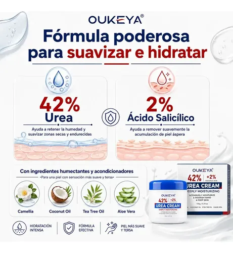 Exfolia Hidrata Crema De Urea Pies Talones Agrietados 2x150g