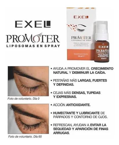 Kit Promoter Exel 4 Incentiv De Crecimiento Cejas Y Pestañas