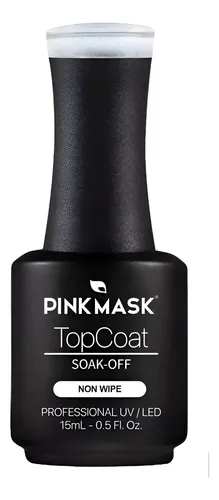 Pink Mask Semipermanente Top Coat Glitter #2 X 15 Ml