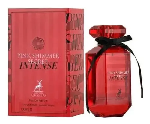 Perfume Alhambra Pink Shimmer Intense 100ml Floral Frutal Mujer