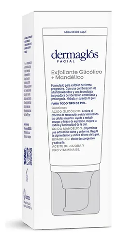 Dermaglós Facial Glicólico+ Mandelico Efecto Peeling X 50ml