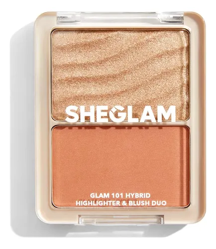 Sheglam Dúo Iluminador Y Rubor Compacto Glam 101 Hybrid Vienna