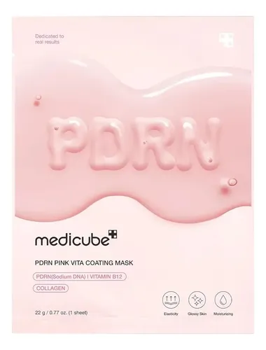Medicube Pdrn Pink Vita – Mascarilla Facial 1 Pieza Tipo de piel Todo tipo de piel