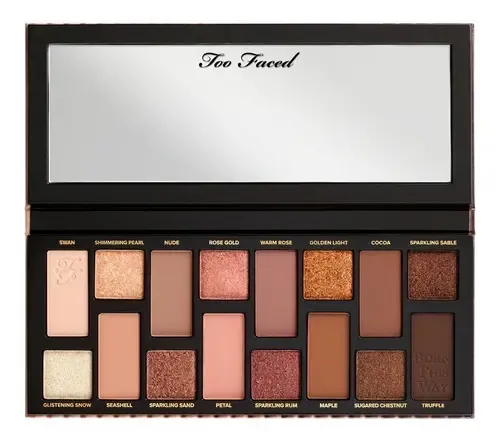 Paleta de Sombras Too Faced Born This Way The Natural Nudes con 16 Tonos