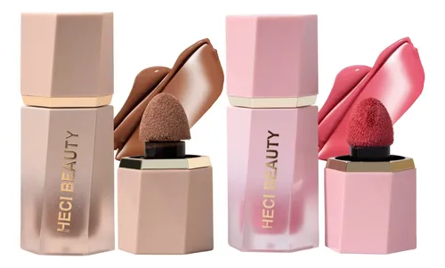 Dúo Rubor Y Bronzer Líquido Heci Beauty 12 Ml