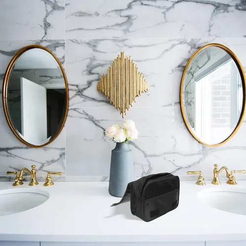 Neceser De Mano Para Maquillaje Con Gancho Interior Y Colgad