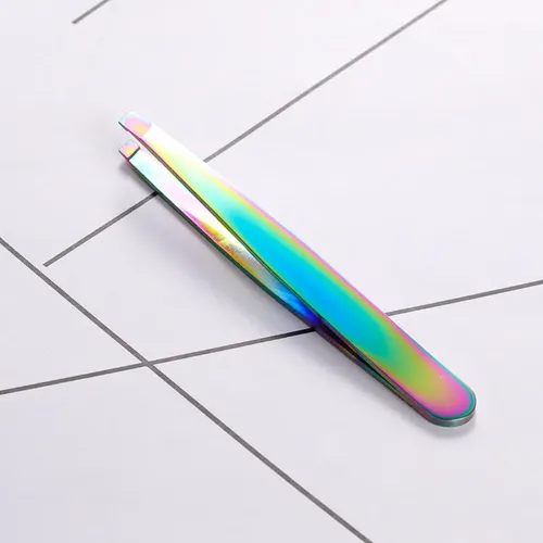 Pinzas Para Cejas De Acero Inoxidable Con Diseño Ergonómico