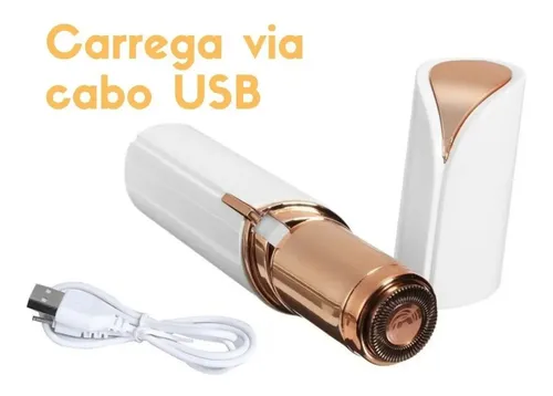 Depiladora Eléctrica Chens USB Recargable Inalámbrica 2 Cabezas