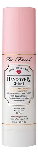 Too Faced Hangover Primer Y Spray Fijador 118 Ml Hidratante