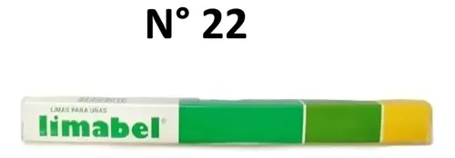 Lima Para Uñas Limabel N22 Caja X 12 U