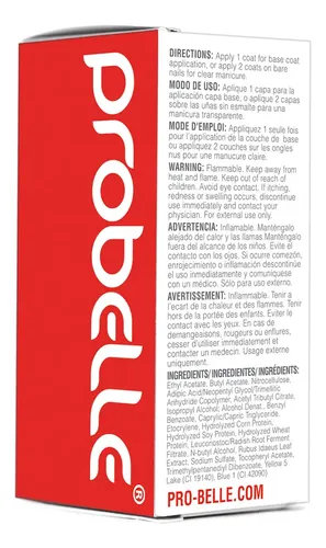 Base Coat Hidratante Hydrating X15ml Probelle