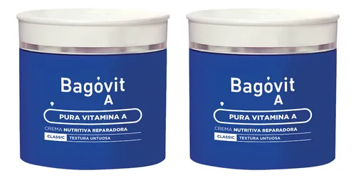 Bagovit A Crema Nutritiva Reparadora Classic 100gr X2un