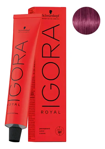 Igora Royal 9-98 Rubio Extra Claro Violeta Rojo Coloración Schwarzkopf