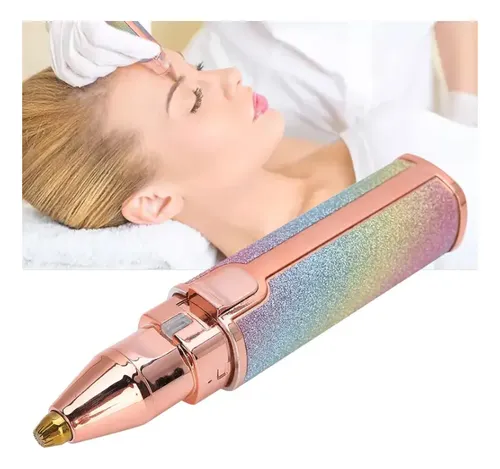 Set Depilador Usb Macarons + Depilador 2 En 1 Facial Cejas Bozo Rostro Belleza Mujer Unisex