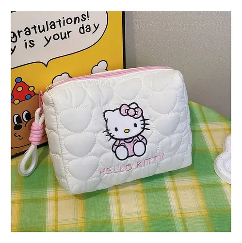 Neceser De Maquillaje Hello Kitty, Portátil Sanrio