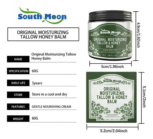 Hidratante De Sebo Y Miel De Ternera South Moon