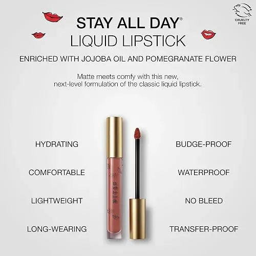 Labial Liquido Mate Stila Stay All Day S791510001 Larga