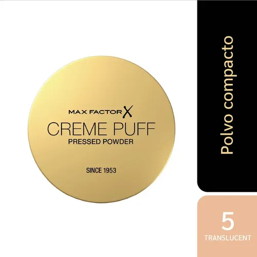 Polvo Compacto Max Factor Creme Puff Restage Marrón Claro