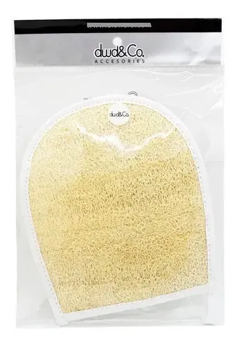 Manopla Exfoliante Vegetal de Dud&Co. para Baño Corporal
