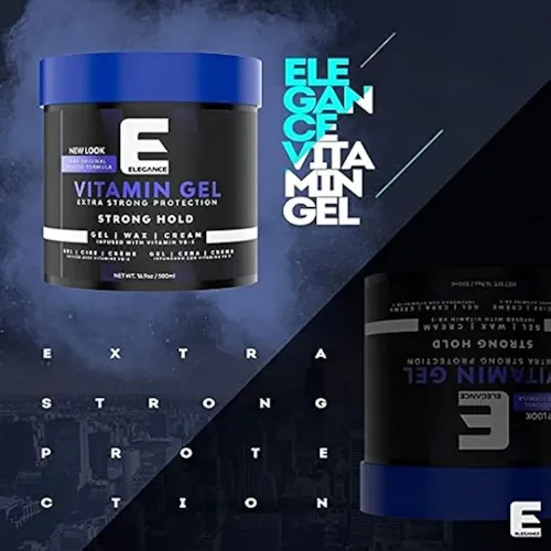 Elegance Vitamina Gel, 16.9 Onzas, Infundido Con