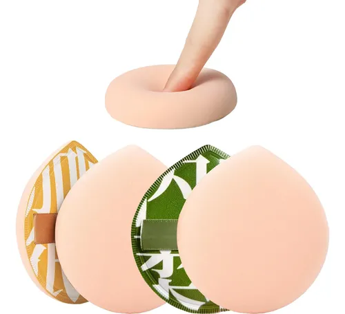 Esponjas De Maquillaje Qiangxingyai Con Asas, 2 Unidades