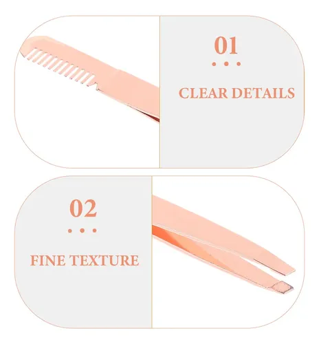 Pinzas Para Depilar Cejas Y Vello Facial