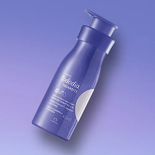 Crema Cuerpo Té Manzanilla Lavanda 400mL Tododia Natura