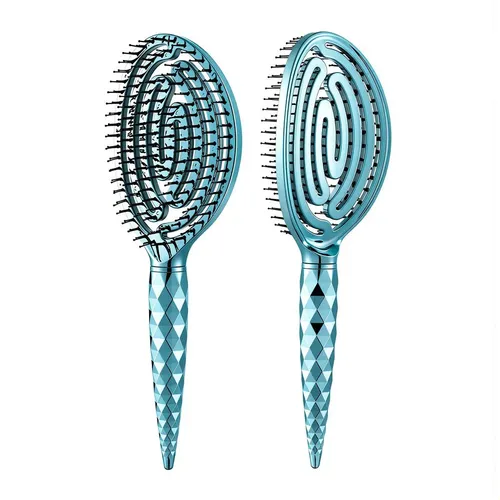 Diseño Ergonómico Cepillo Para Cabello Masajeador Para