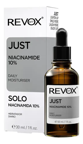 Revox B77 Suero Facial · Niacinamida 10% Hidratación Diaria