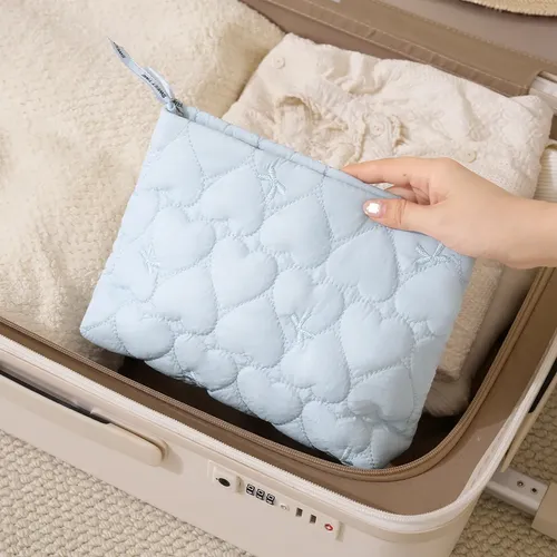 Bolsa De Almacenamiento De Maquillaje Para Mujer, Bolsa Orga