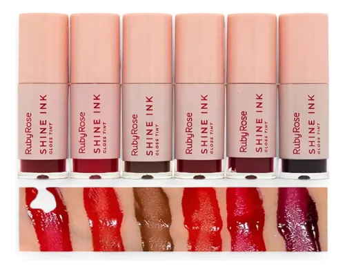 Gloss Tint Ruby Rose Shine Ink Original 24h
