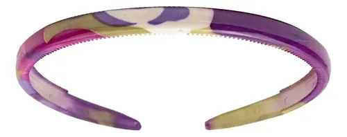 Vincha Plástica Para Pelo Colores Varios