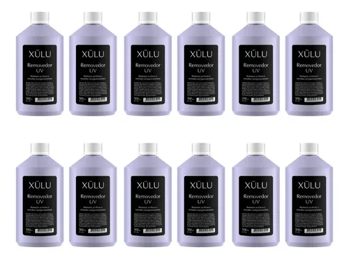 Pack X12 Removedor De Esmalte Semipermanente Uv 500cc Xúlu