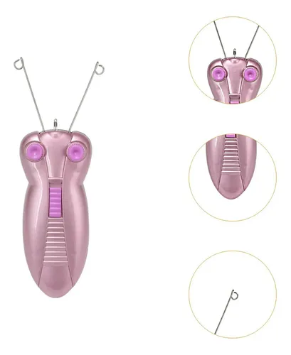 Depiladora Facial Eléctrica De 19 X 7 Cm, Enchufe Ue De 220