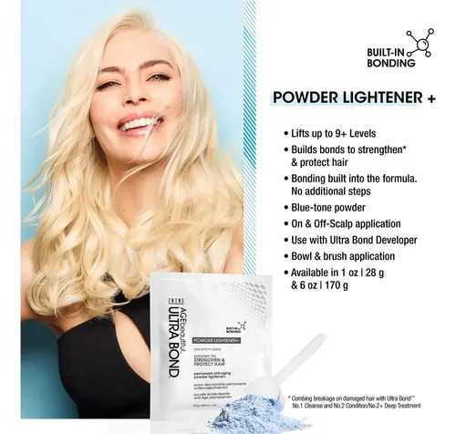 Decolorante Para Cabello Age Beautiful Ultra Bond 28g 1oz
