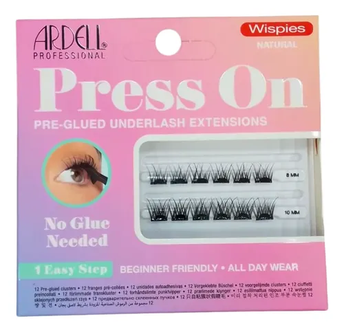 Pestañas Postizas Ardell Wispies Natural Press On X 12