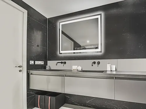 Espejo Con Led Baño Häfele Aquasys Antiempañante 120×90 Cm