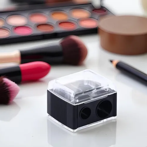 Delineador De Ojos, Sacapuntas, Herramienta De Maquillaje Co