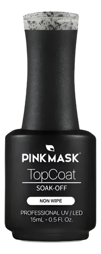 Pink Mask Top Coat Diamond Matte 15ml