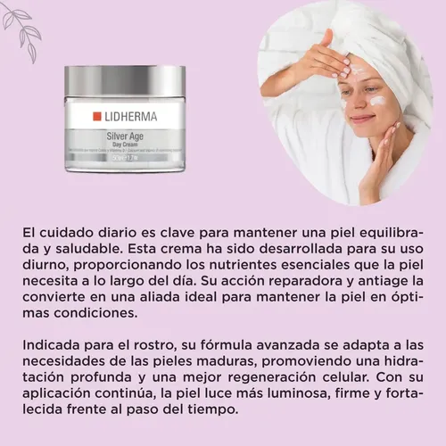 Silver Age Day Crema Antiarrugas Dia Lidherma Antiage Tensor