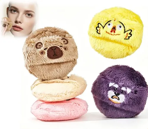 Set 5 Esponjas Puff Para Maquillaje Polvo Sello