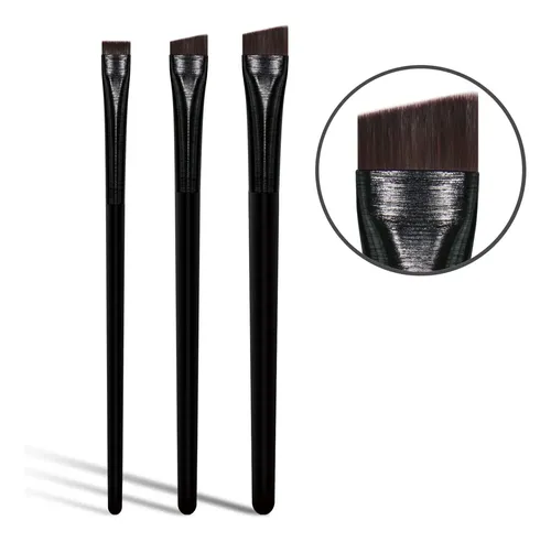 Set De Brochas De Maquillaje Banidy, Delineador De Ojos, Bro