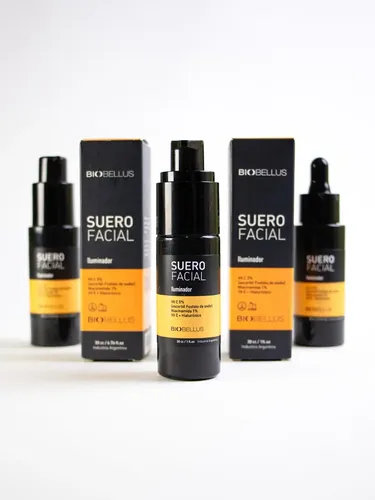 Sueros Biobellus Pack 4 Niacinamida Iluminador Hialurónico Equilibre 30ml