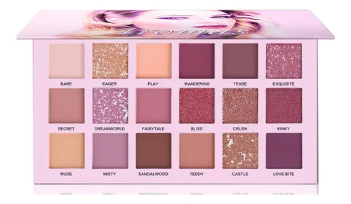 Paleta Sombras Mixta Uncabe Aromas Tendencia Importada
