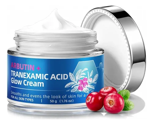 Crema Arbutina Tranexámico 8% 5% Manchas Piel 1.76 Oz