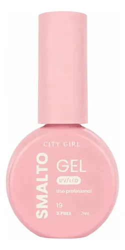 Esmalte De Uñas Profesional City Girl Smalto 7ml N19
