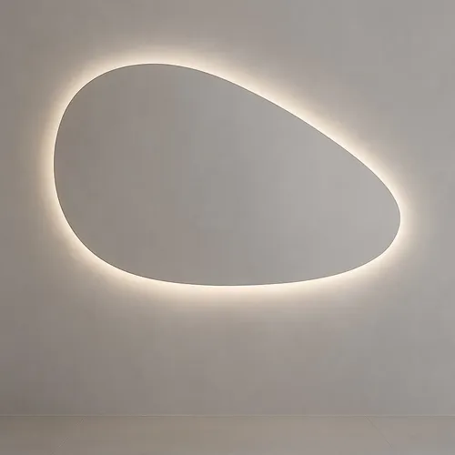 Espejo De Luz Led Irregular 155×75 Cm