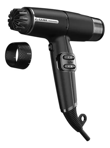 Secador Pelo Gama Professional Iq Lite Black Turbo Venturi