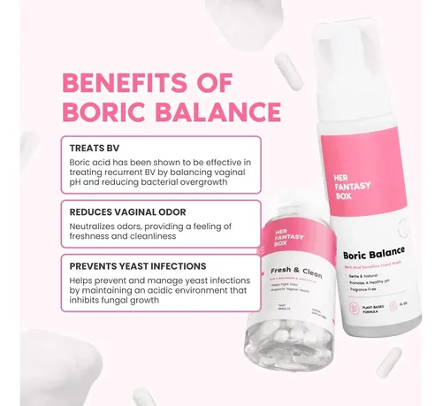 Boric Balance Lavado Yoni 6 Oz