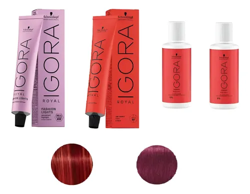 L88 Fashion + 9.98 Igora Royal + 2 Oxidante 60 Ml
